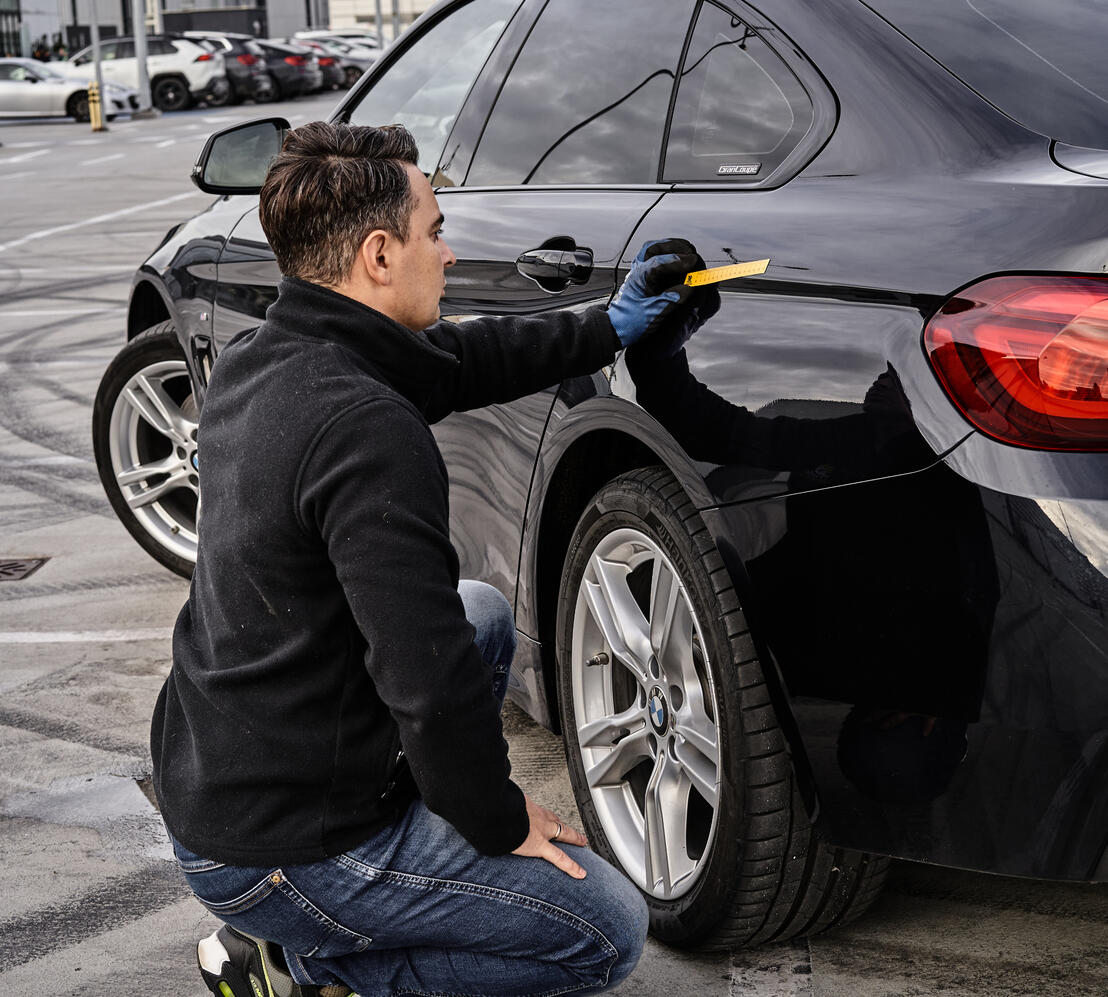 Weryfikacja uszkodzeń karoserii